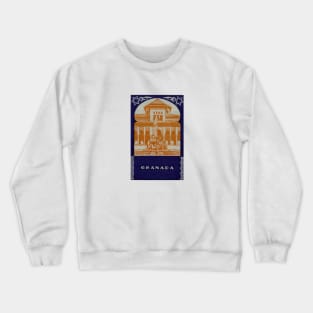 Andalucia Travel Granada Spain Crewneck Sweatshirt